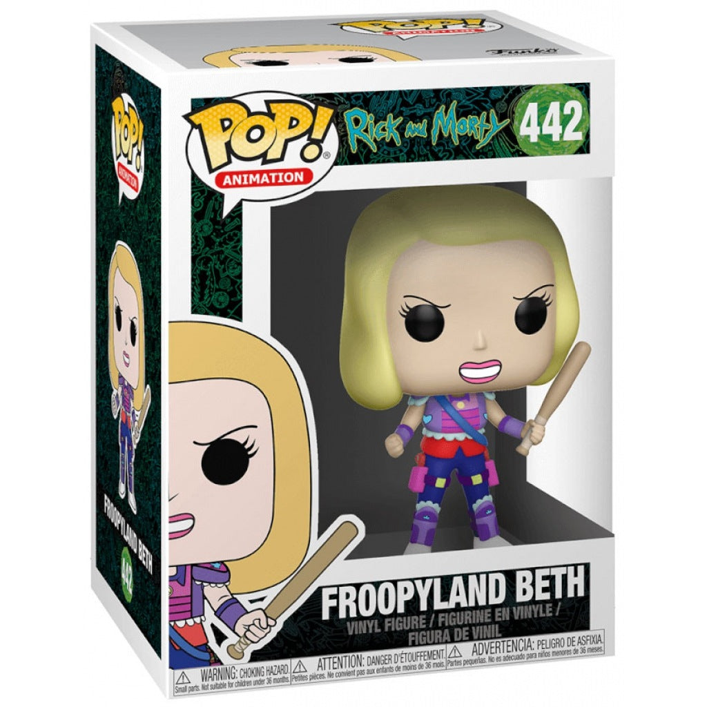 POP72 Figurine Vinyl FUNKO POP Rick and Morty : Froopyland Beth #442