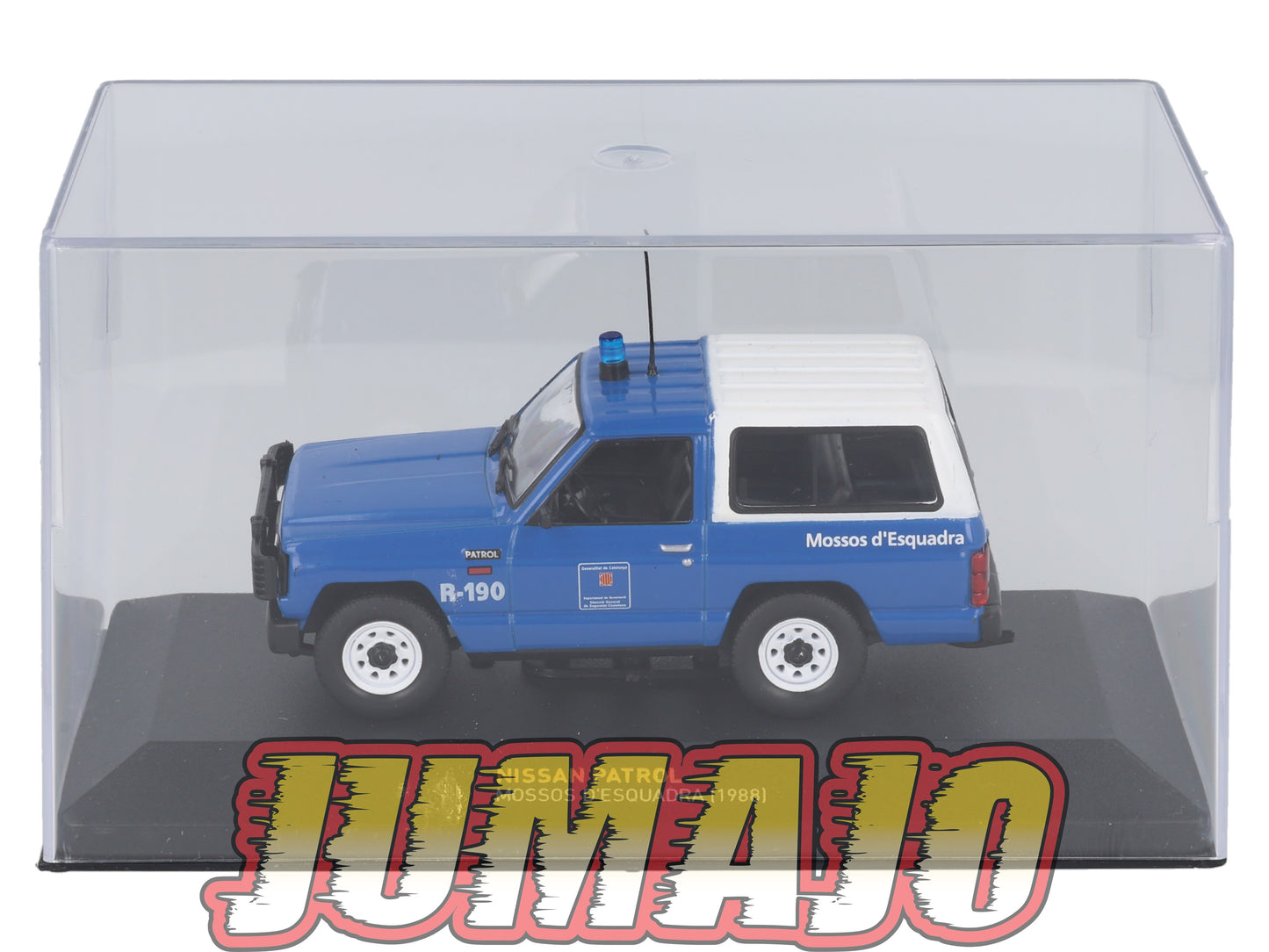 POS402 voiture 1/43 IXO altaya POLICE Espagne : NISSAN Patrol 1988 Mossosn d'esquadra