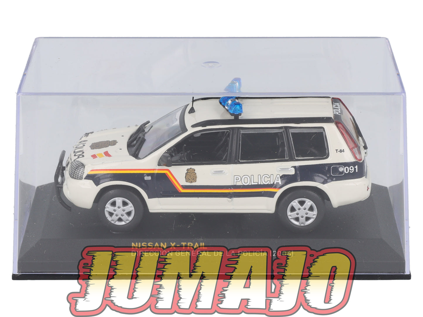 POS403 voiture 1/43 IXO altaya POLICE Espagne : NISSAN X-Trail 2006