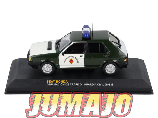POS410 voiture 1/43 IXO altaya POLICE Espagne : SEAT RONDA GUARDIA CIVIL 1984