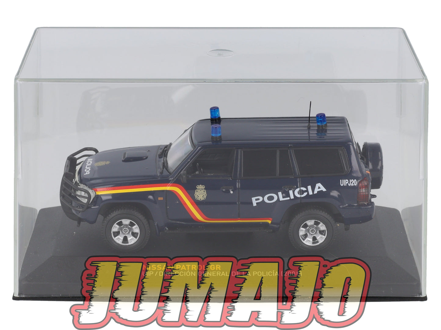 POS412 voiture 1/43 IXO altaya POLICE Espagne NISSAN PATROL GR UIP POLICÍA 2005