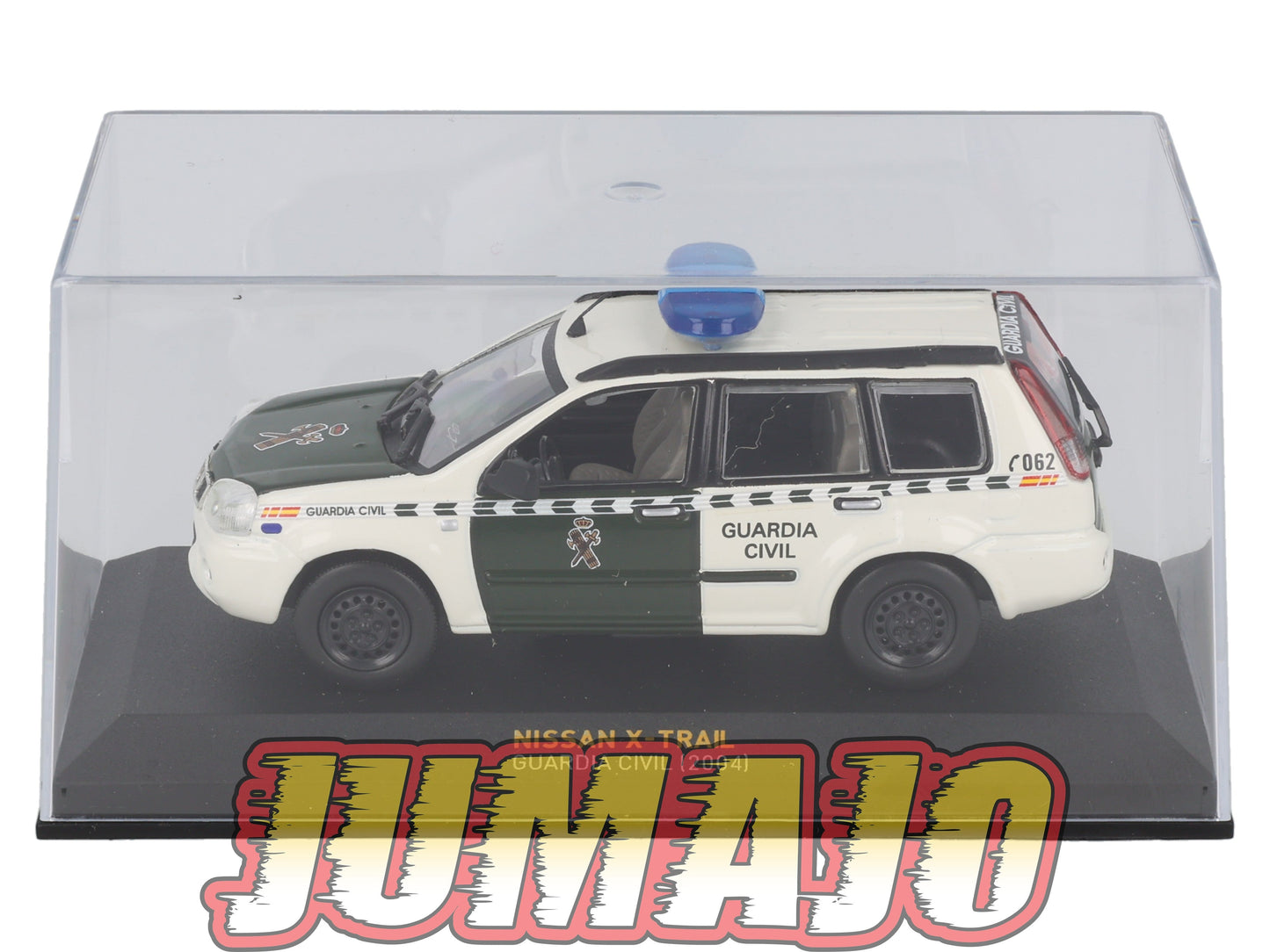 POS414 voiture 1/43 IXO altaya POLICE Espagne : NISSAN X-TRAIL GUARDIA CIVIL 2004