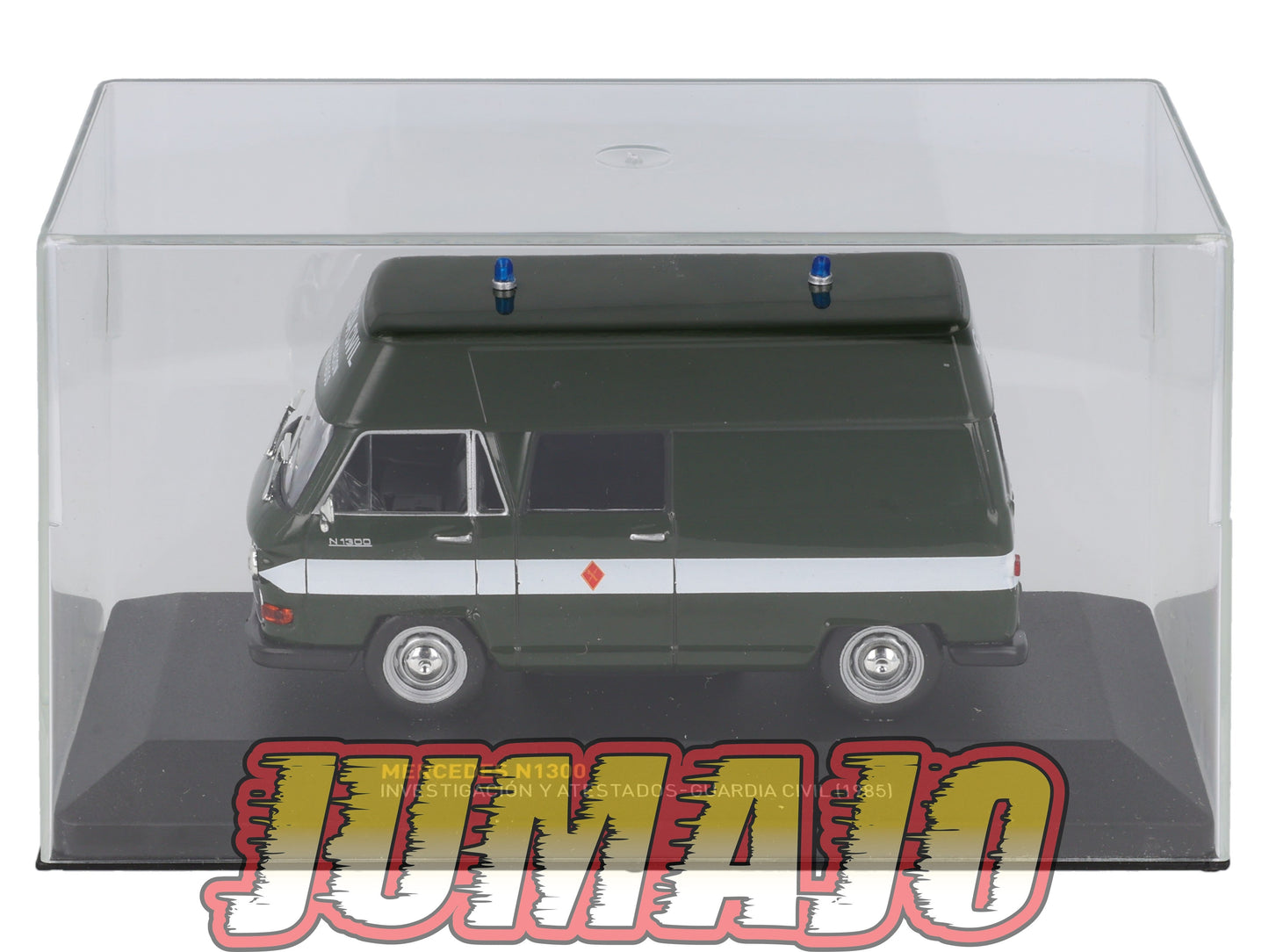 POS416 voiture 1/43 IXO altaya POLICE Espagne MERCEDES N1300 GUARDIA CIVIL 1985