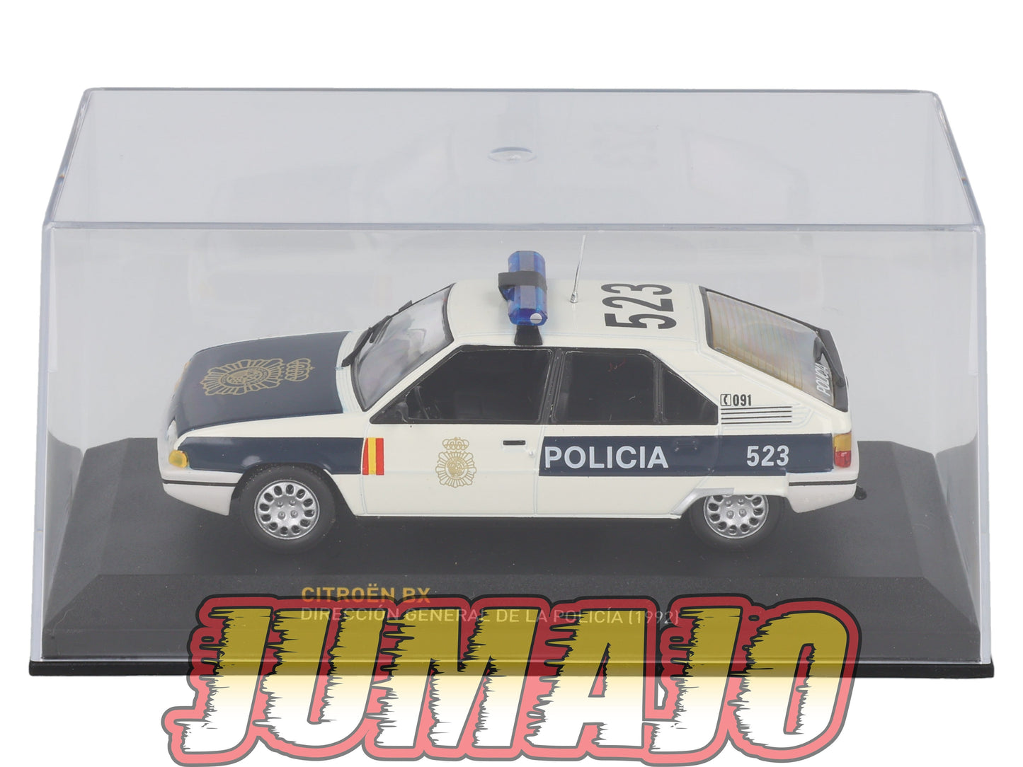 POS418 voiture 1/43 IXO altaya POLICE Espagne : CITROËN BX POLICÍA 1992