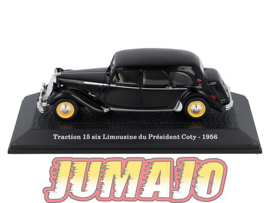 PR17 Voiture 1/43 NOREV présidentielle : CITROEN Traction 15 six Limousine COTY