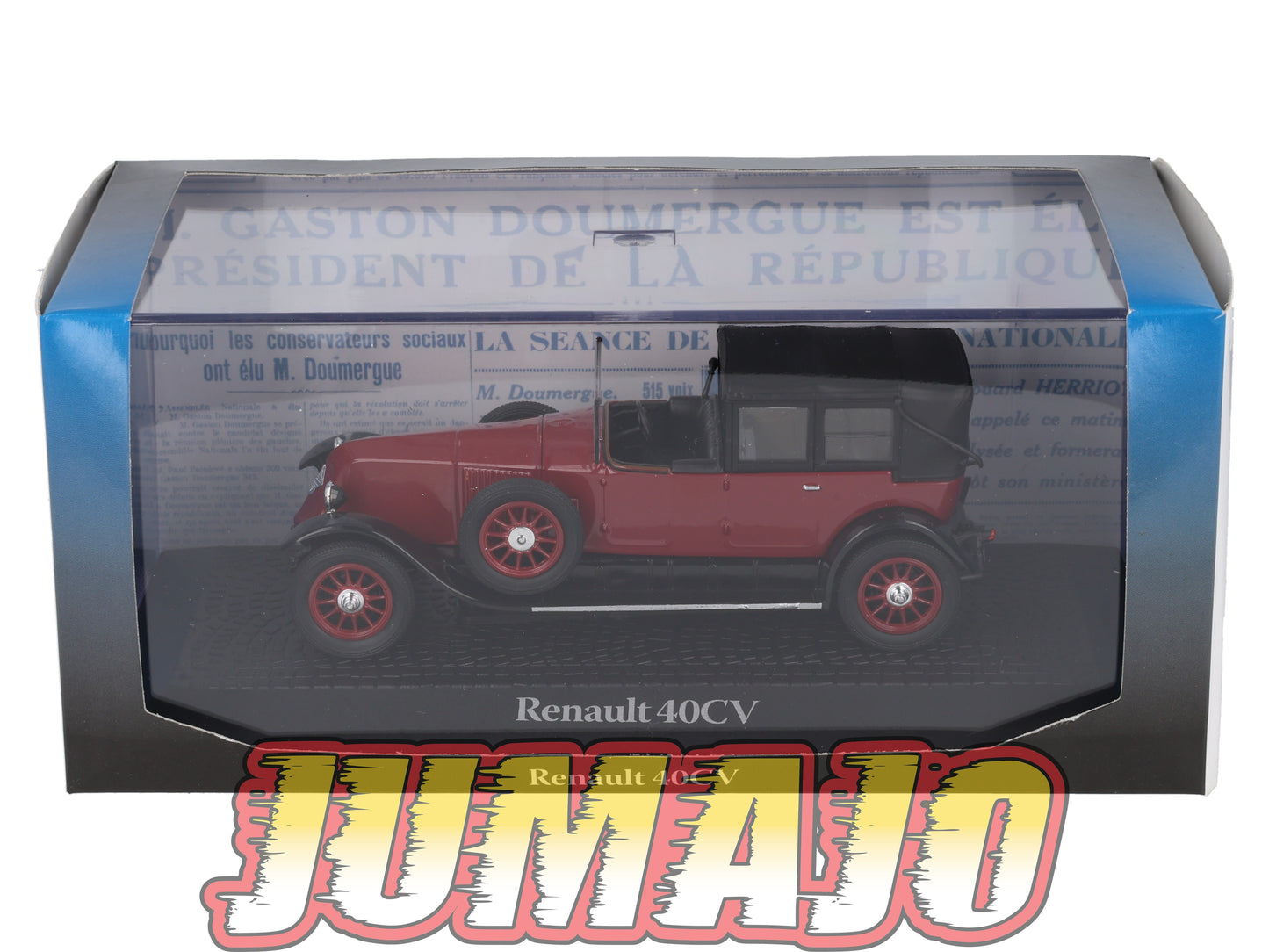PR31 Voiture 1/43 NOREV présidentielle : RENAULT 40CV Gaston DOUMERGUE 1924