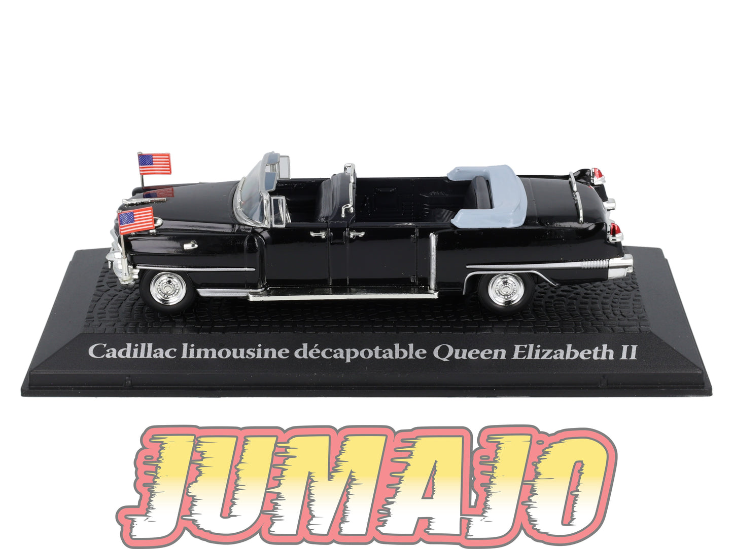 PR6 Voiture 1/43 NOREV présidentielle : CADILLAC limousine décapotable Elisabeth II