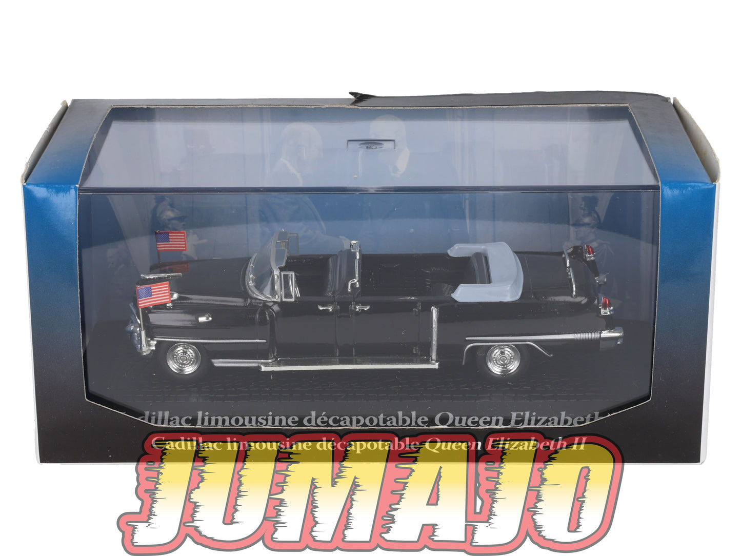 PR6 Voiture 1/43 NOREV présidentielle : CADILLAC limousine décapotable Elisabeth II