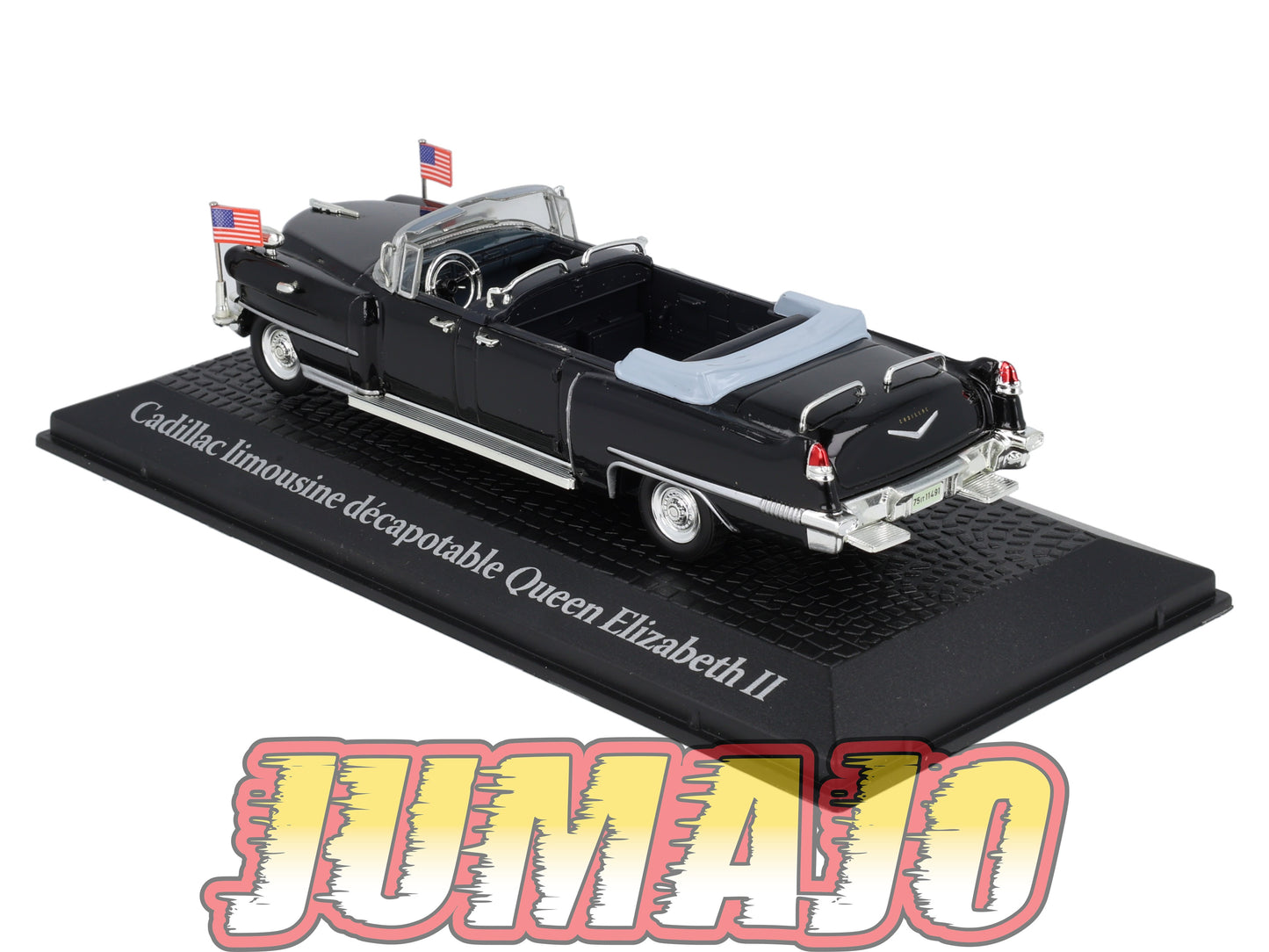 PR6 Voiture 1/43 NOREV présidentielle : CADILLAC limousine décapotable Elisabeth II