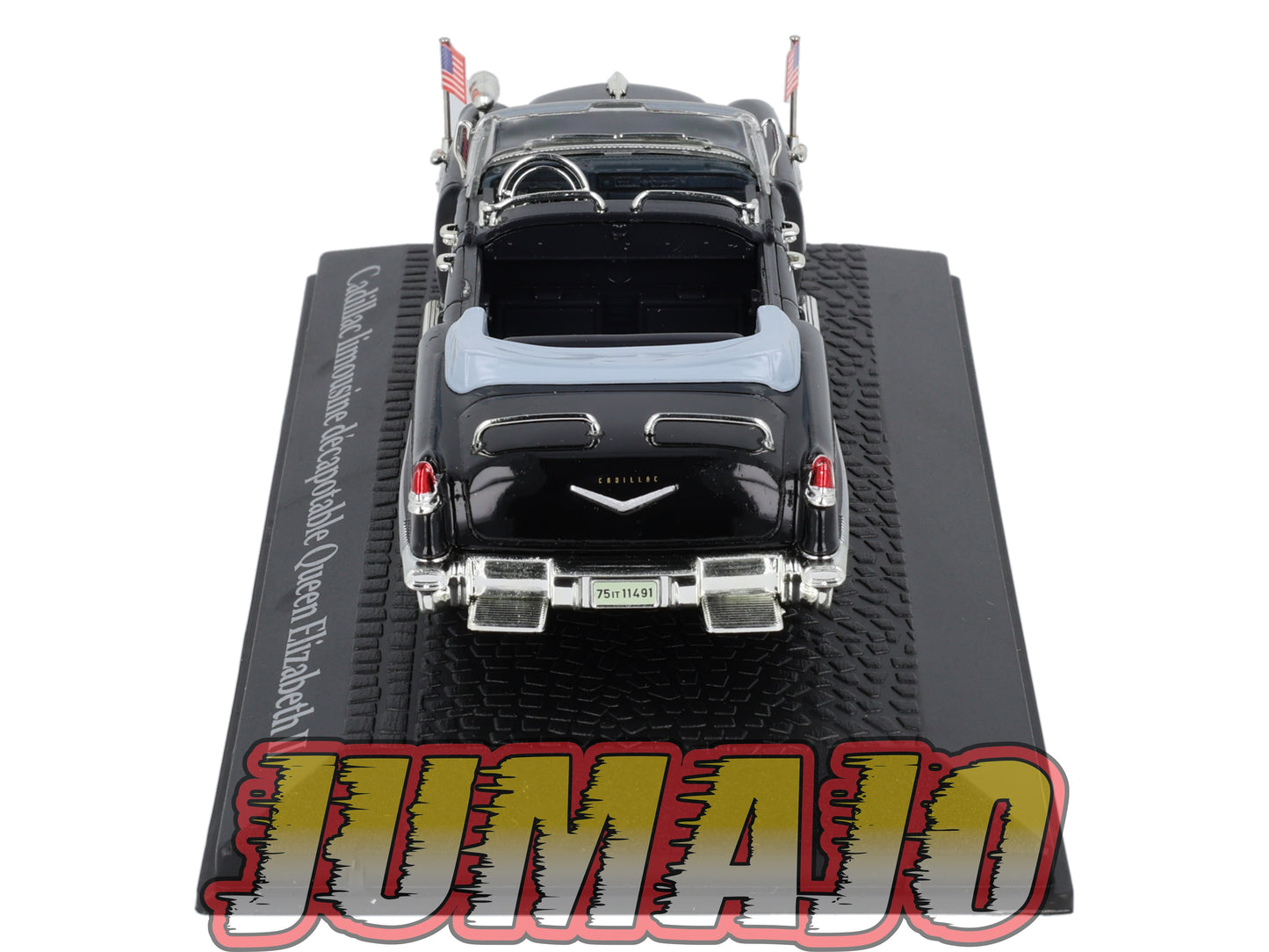 PR6 Voiture 1/43 NOREV présidentielle : CADILLAC limousine décapotable Elisabeth II