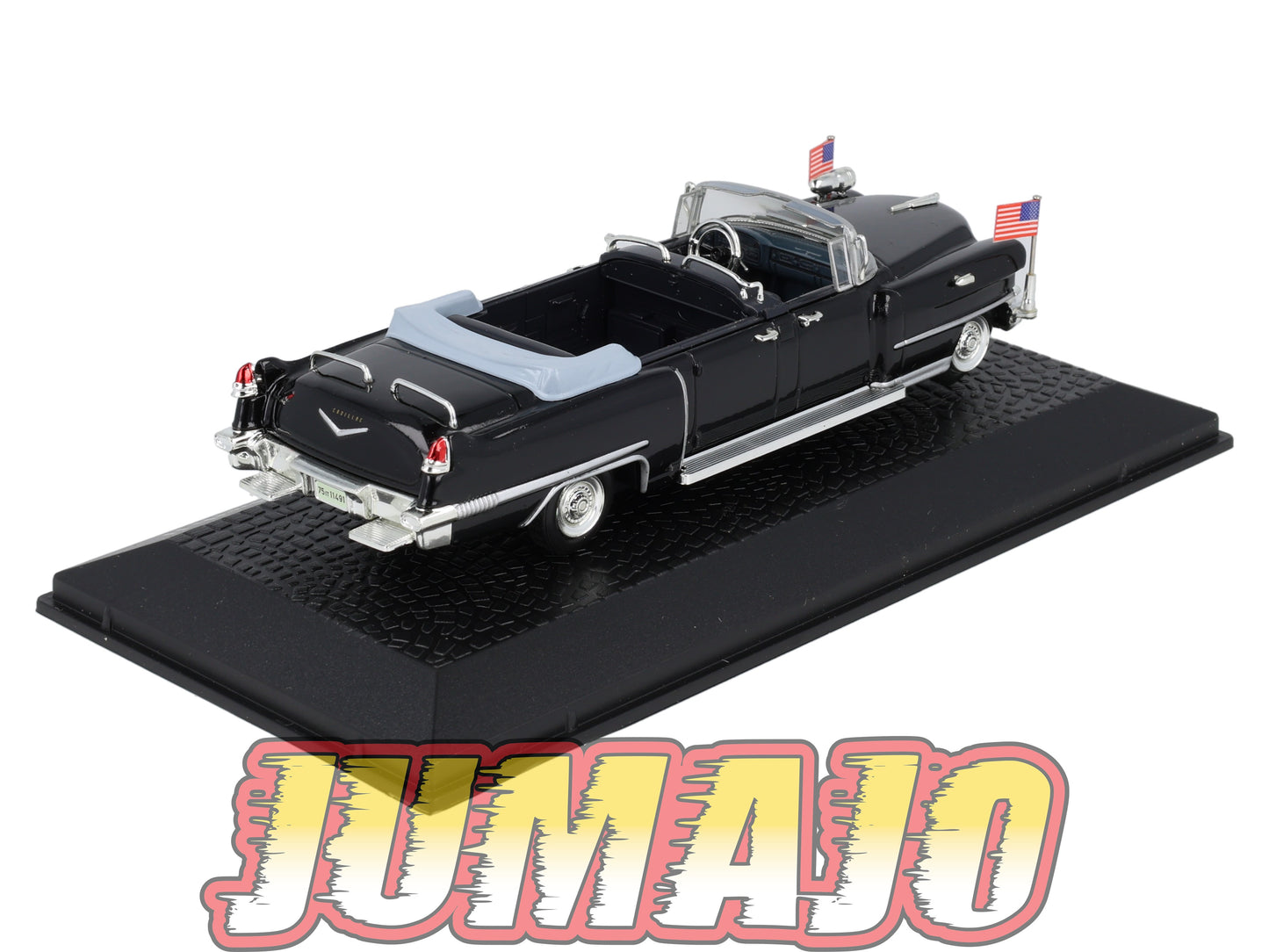 PR6 Voiture 1/43 NOREV présidentielle : CADILLAC limousine décapotable Elisabeth II