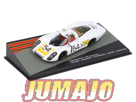 PRC22 voiture 1/43 Altaya IXO : PORSCHE 907LH 1968 #54 24h Daytona