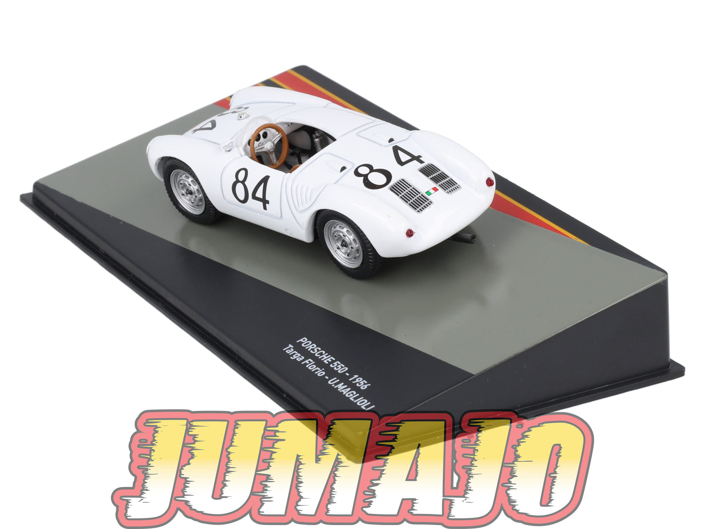 PRC24 voiture 1/43 Altaya IXO : PORSCHE 550 1956 #84 Targa Florio