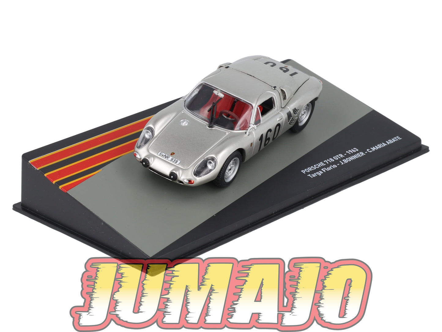 PRC26 voiture 1/43 Altaya IXO : PORSCHE 718 GTR 1963 Targa Florio J.Bonnier