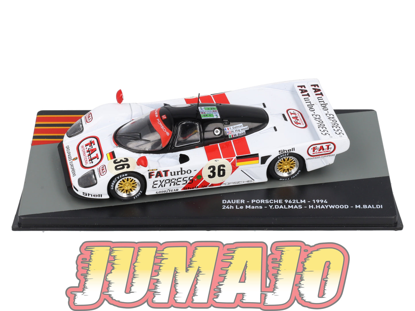 PRC29 voiture 1/43 Altaya IXO DAUER PORSCHE 962LM Winner 1994 24h Le Mans #36 Y.Dalmas
