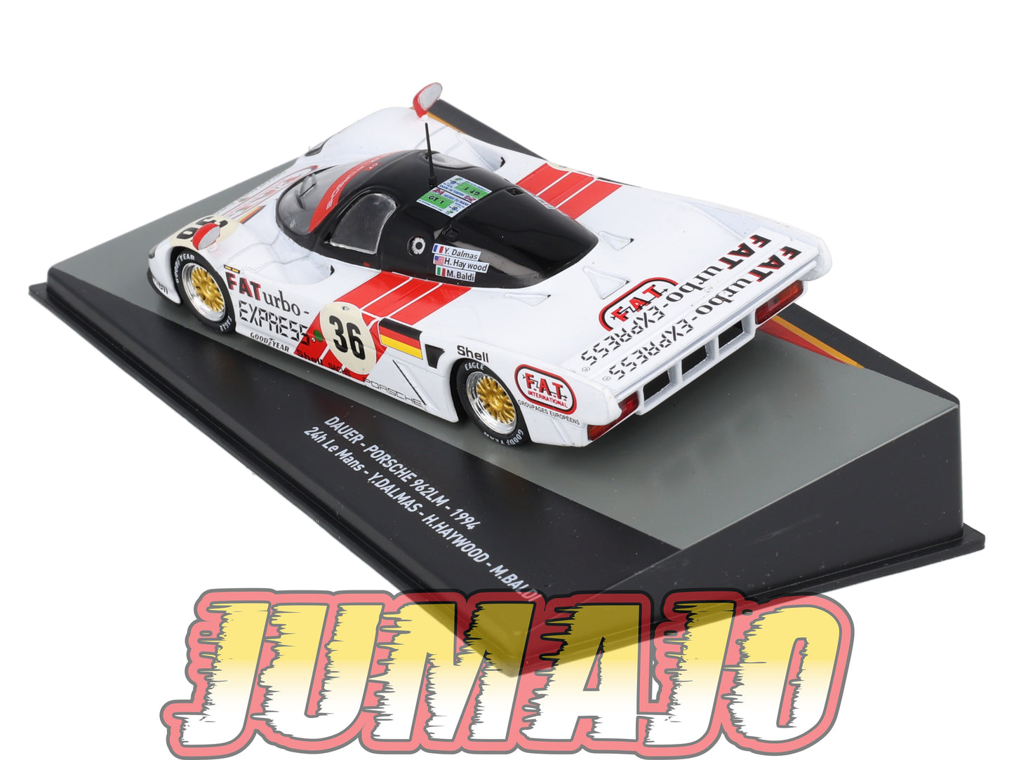 PRC29 voiture 1/43 Altaya IXO DAUER PORSCHE 962LM Winner 1994 24h Le Mans #36 Y.Dalmas