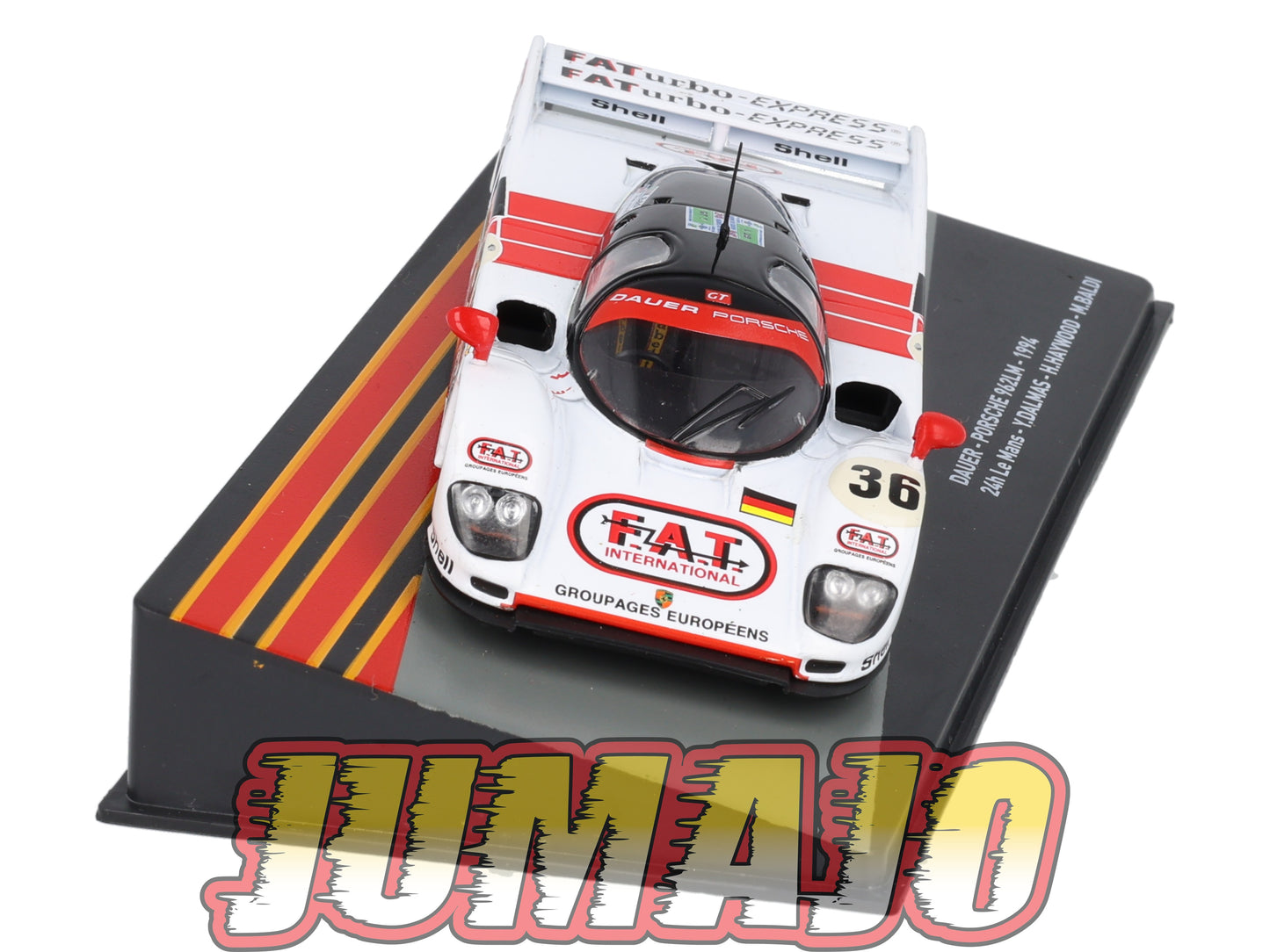 PRC29 voiture 1/43 Altaya IXO DAUER PORSCHE 962LM Winner 1994 24h Le Mans #36 Y.Dalmas