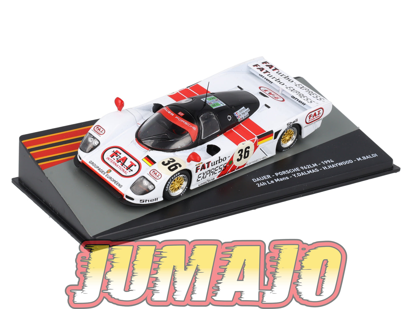 PRC29 voiture 1/43 Altaya IXO DAUER PORSCHE 962LM Winner 1994 24h Le Mans #36 Y.Dalmas