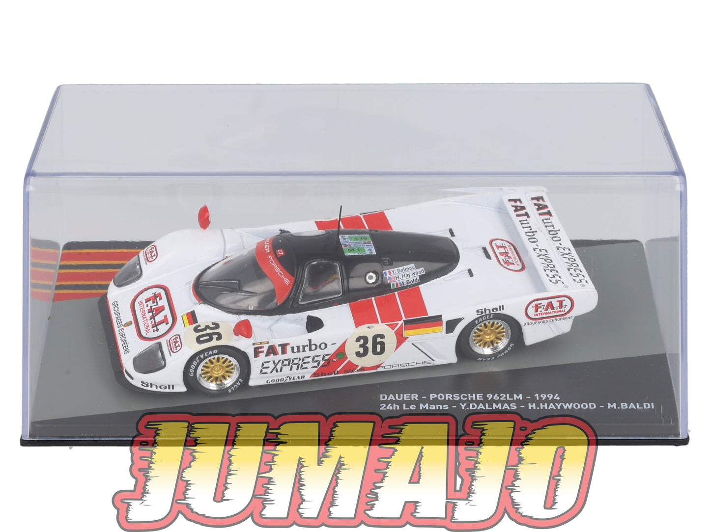 PRC29 voiture 1/43 Altaya IXO DAUER PORSCHE 962LM Winner 1994 24h Le Mans #36 Y.Dalmas