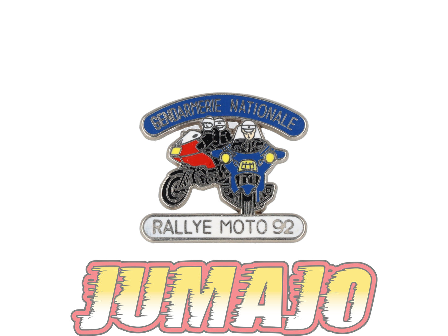 PS123 PIN'S Ballard 3.5cm : Gendarmerie nationale Rallye moto 92