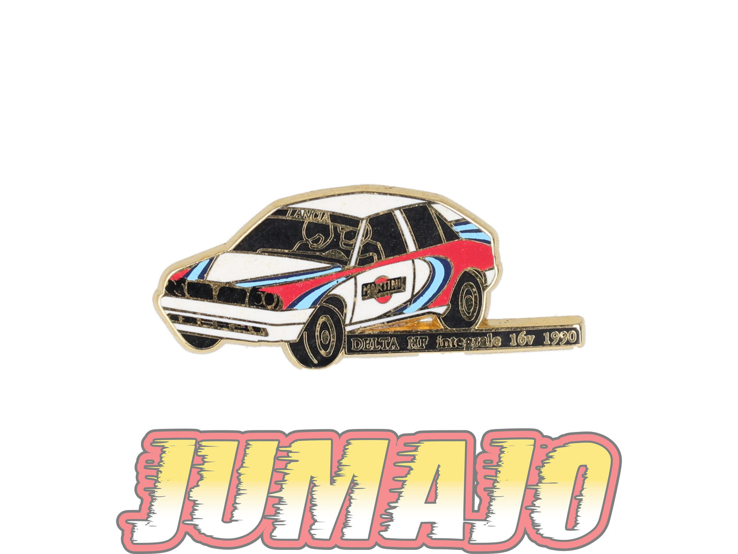 PS125 PIN'S Arthus Bertrand 3.5cm : LANCIA Delta HF Integrale 16v 1990