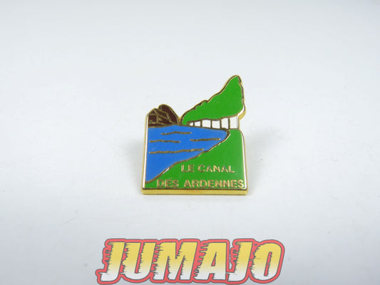 PS76 PIN'S Arthus Bertrand 2cm : Canal des Ardennes