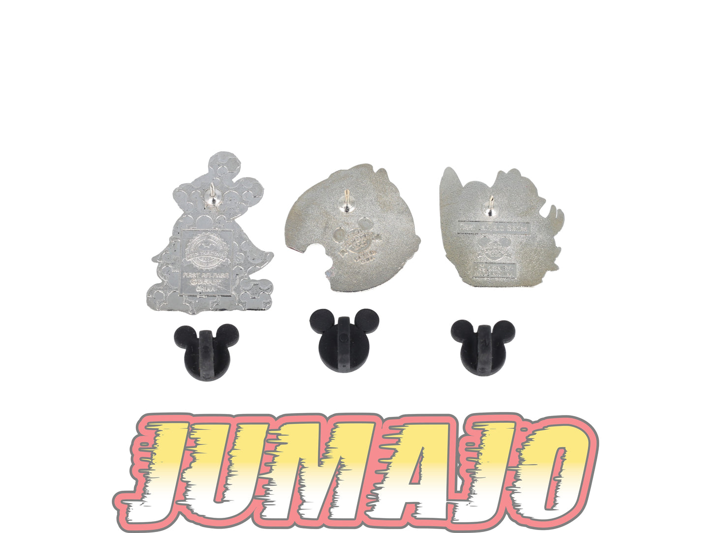 PSD20 Lot de 3 PIN'S Disney Hidden Mickey 2007 2005 3.5cm : Mickey