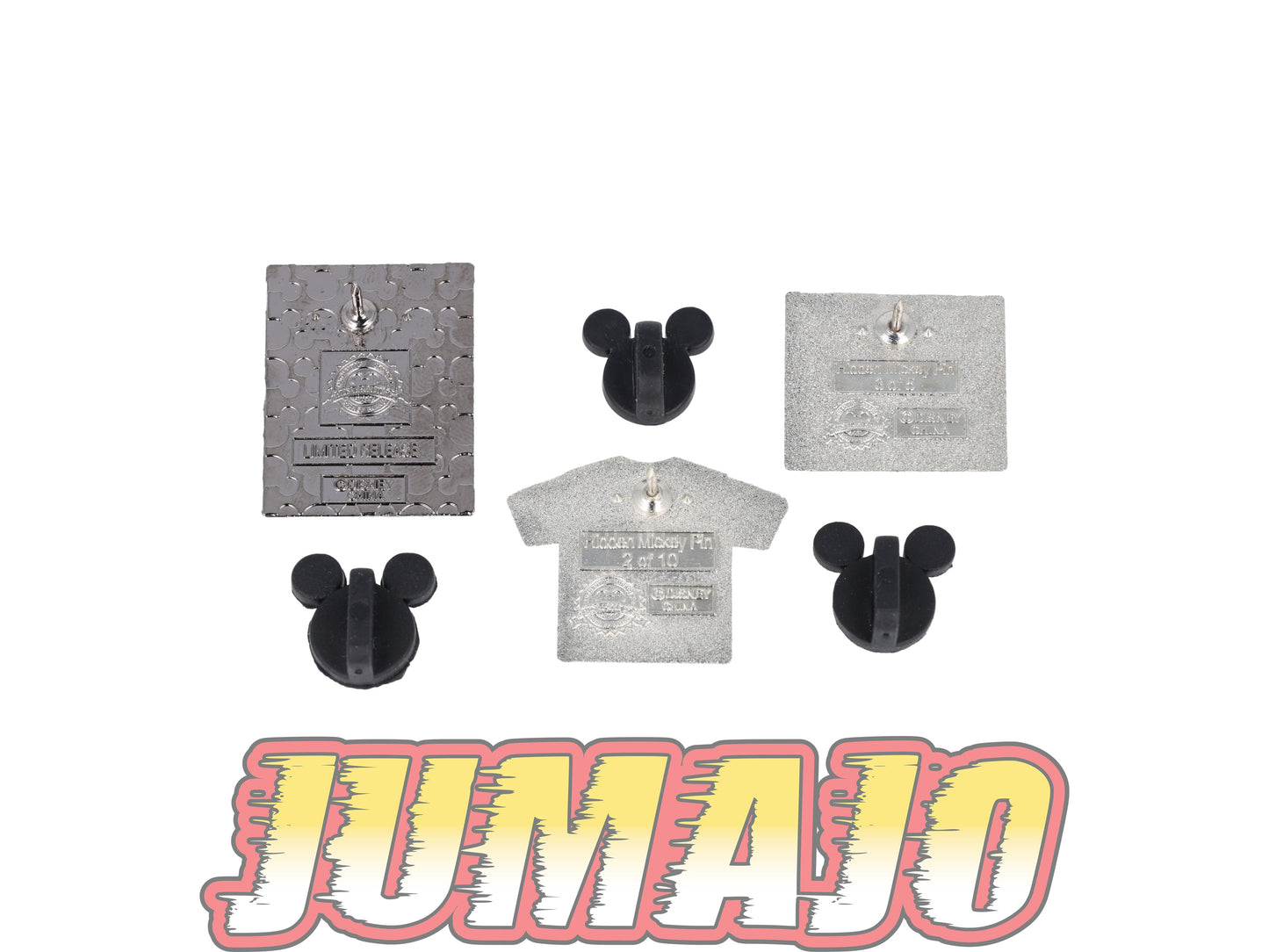 PSD23 3 PIN'S Disney 3cm Limited + Hidden Mickey 3/5 2/10 2010 : Alice in Wonderland