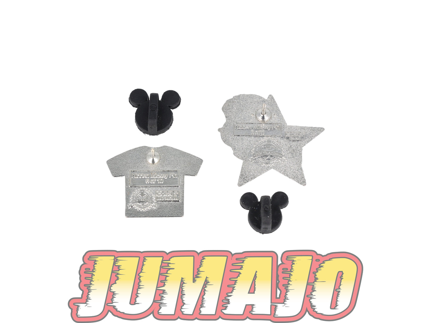 PSD25 PIN'S Disney 2.5cm Hidden Mickey 2012 : Pinocchio & Jiminy Cricket
