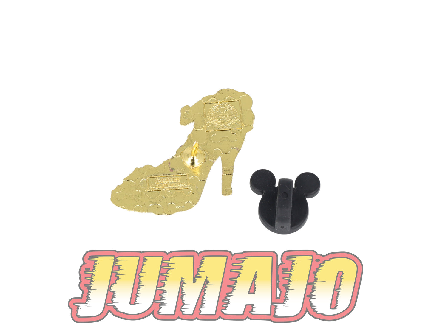 PSD33 PIN'S Disney 3cm Hidden Mickey : Talon Shoes Cendrillon Cinderella