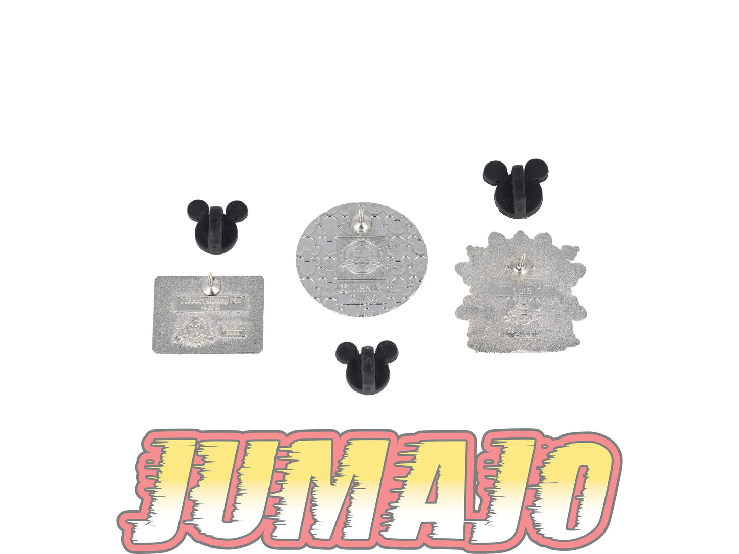 PSD37 Lot de 3 PIN'S Disney 3cm Hidden Mickey 2010 2011 : Mickey & Château