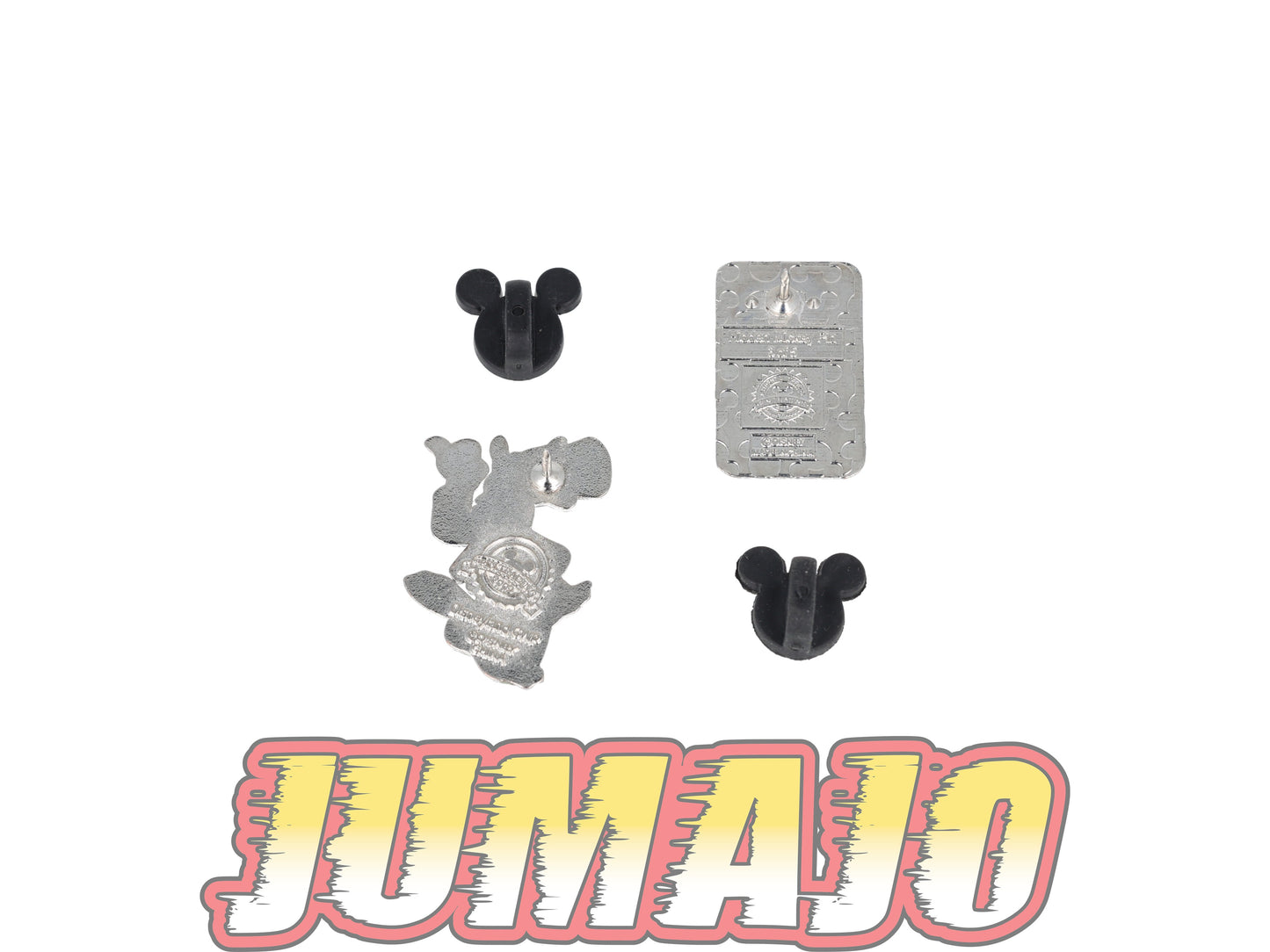PSD39 2 PIN'S Disney 3cm Hidden Mickey 2009 : Donald Duck affaire & Halloween
