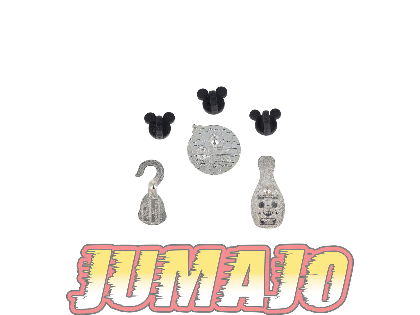 PSD4 PIN'S Disney 3.5cm trading Hidden mickey 2008 : Captain Hook