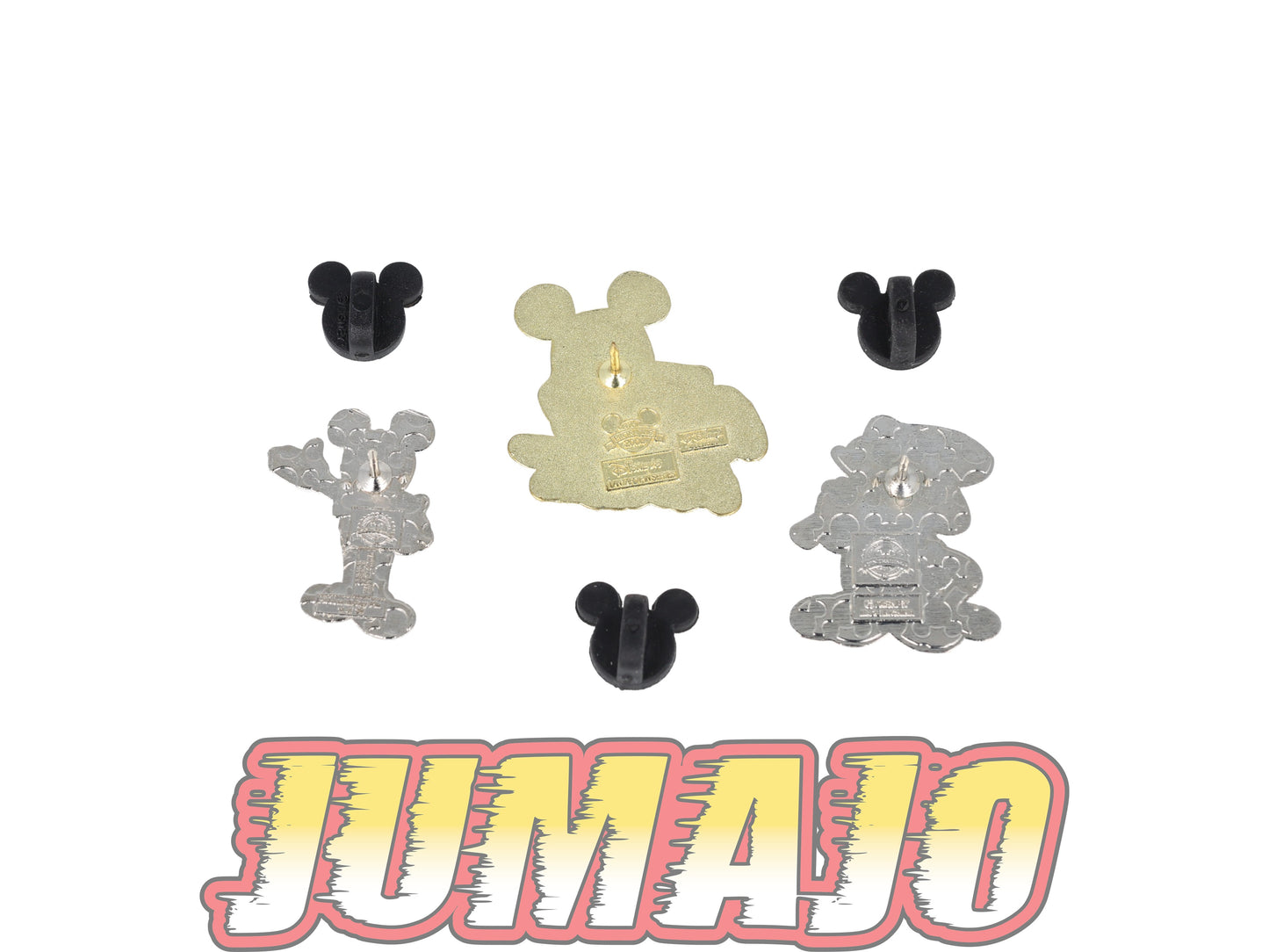 PSD6 Lot de 3 PIN'S Disney 3cm Hidden Mickey 11/20 2012 2004: Mickey Mouse