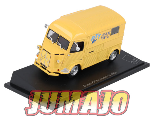 PTT2 Voiture 1/43 Atlas VEHICULES POSTAUX : CITROËN HY Bureau Mobile 1964