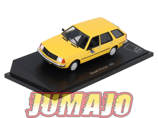 PTT31 Voiture 1/43 Atlas VEHICULES POSTAUX : RENAULT 18 Break 1981