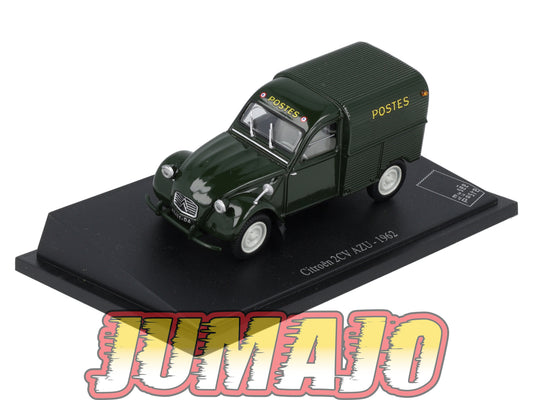 PTT42 Voiture 1/43 Atlas VEHICULES POSTAUX : CITROËN 2CV AZU 1962