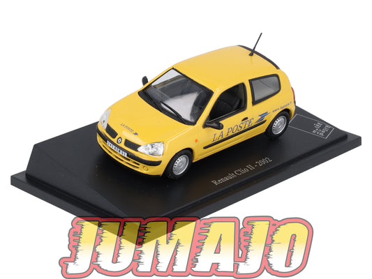 PTT56 Voiture 1/43 Atlas VEHICULES POSTAUX : RENAULT Clio II 2002