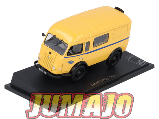 PTT57 Voiture 1/43 Atlas VEHICULES POSTAUX : RENAULT 1000KG 1963