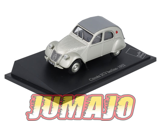 PTT59 Voiture 1/43 Atlas VEHICULES POSTAUX : CITROËN 2CV Berline 1952