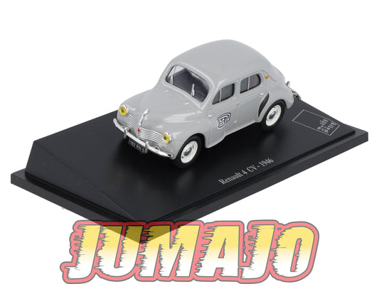 PTT5 Voiture 1/43 Atlas VEHICULES POSTAUX : RENAULT 4CV 1946