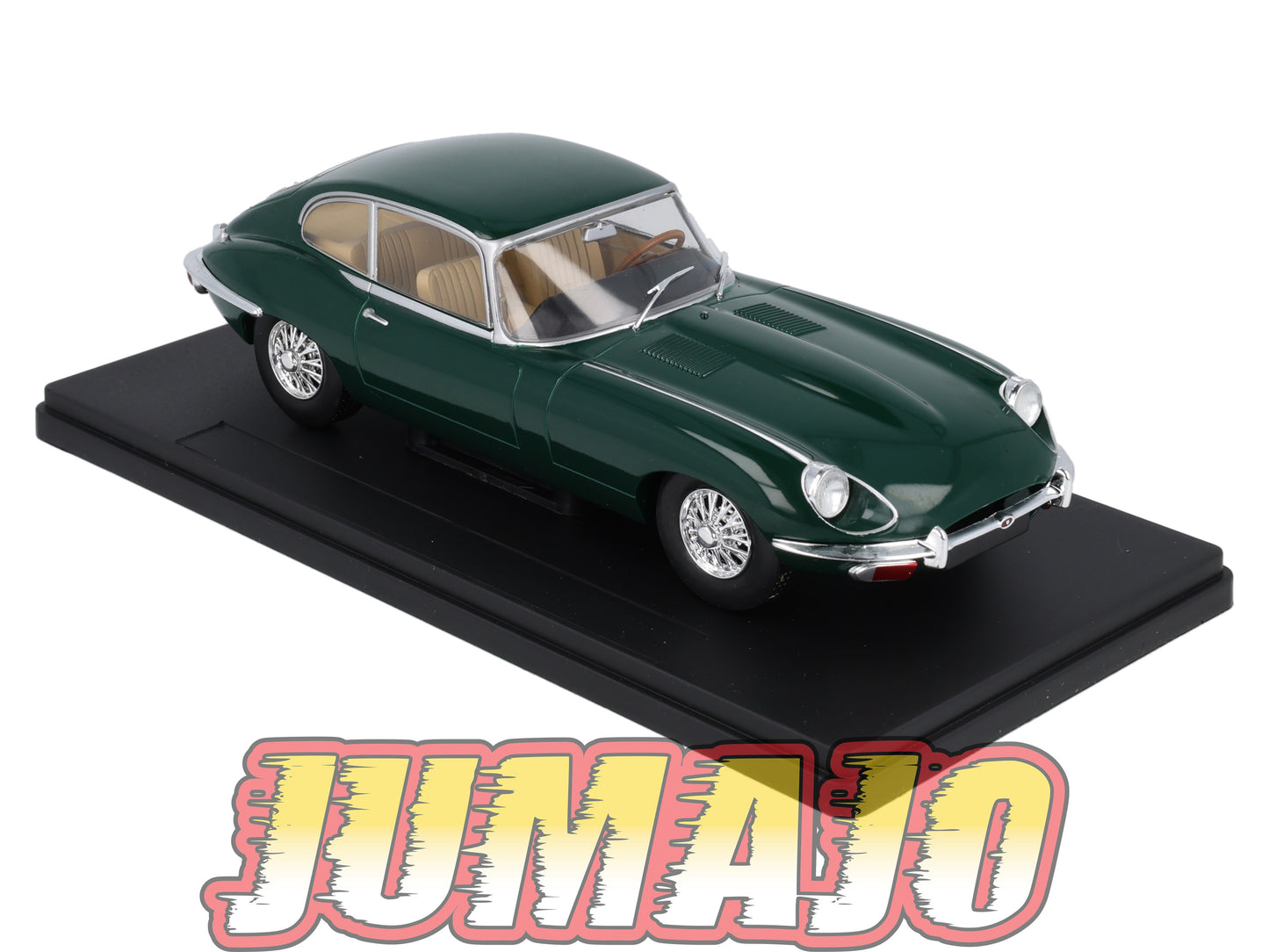 PTVQ51 Voiture 1/24 SALVAT Models : JAGUAR E-Type coupé 1969