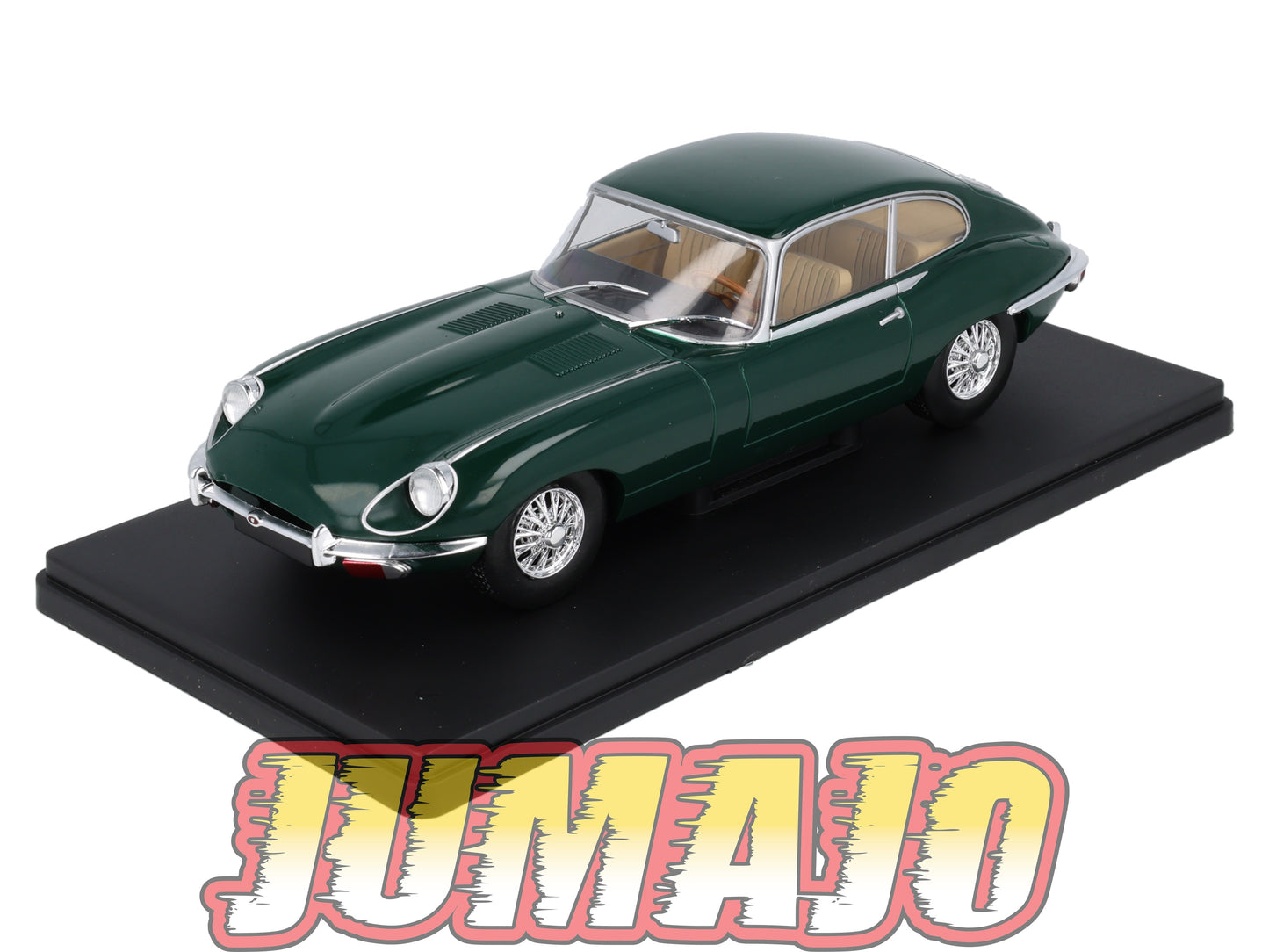 PTVQ51 Voiture 1/24 SALVAT Models : JAGUAR E-Type coupé 1969