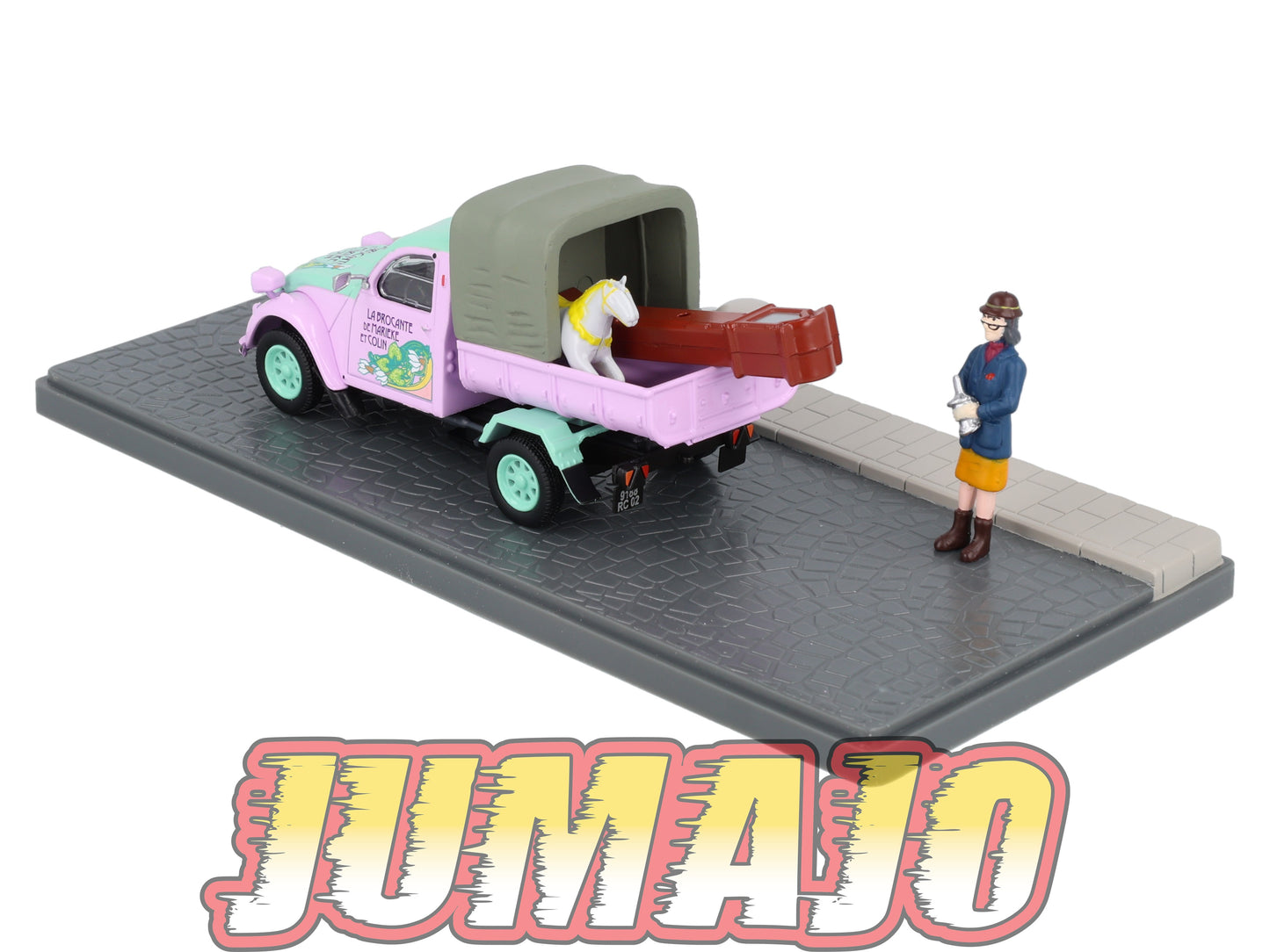 PU27 Voiture 1/43 ELIGOR Petits Utilitaires CITROEN 2CV Pick UP AKS 400 Brocanteur