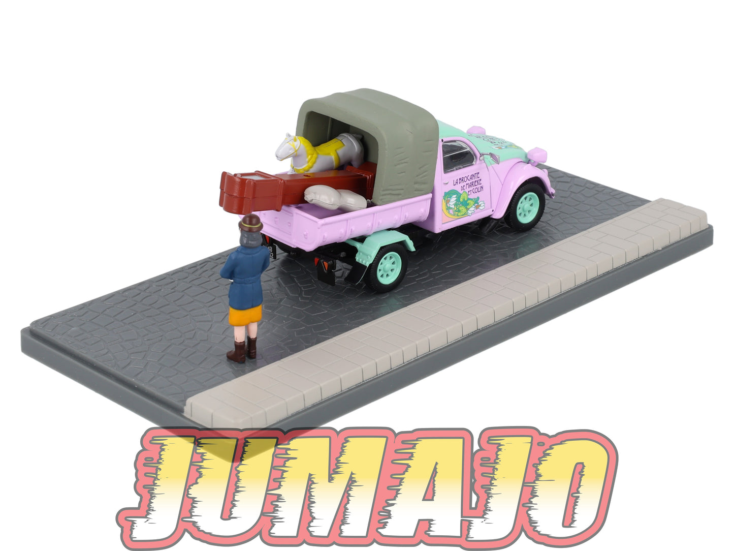 PU27 Voiture 1/43 ELIGOR Petits Utilitaires CITROEN 2CV Pick UP AKS 400 Brocanteur