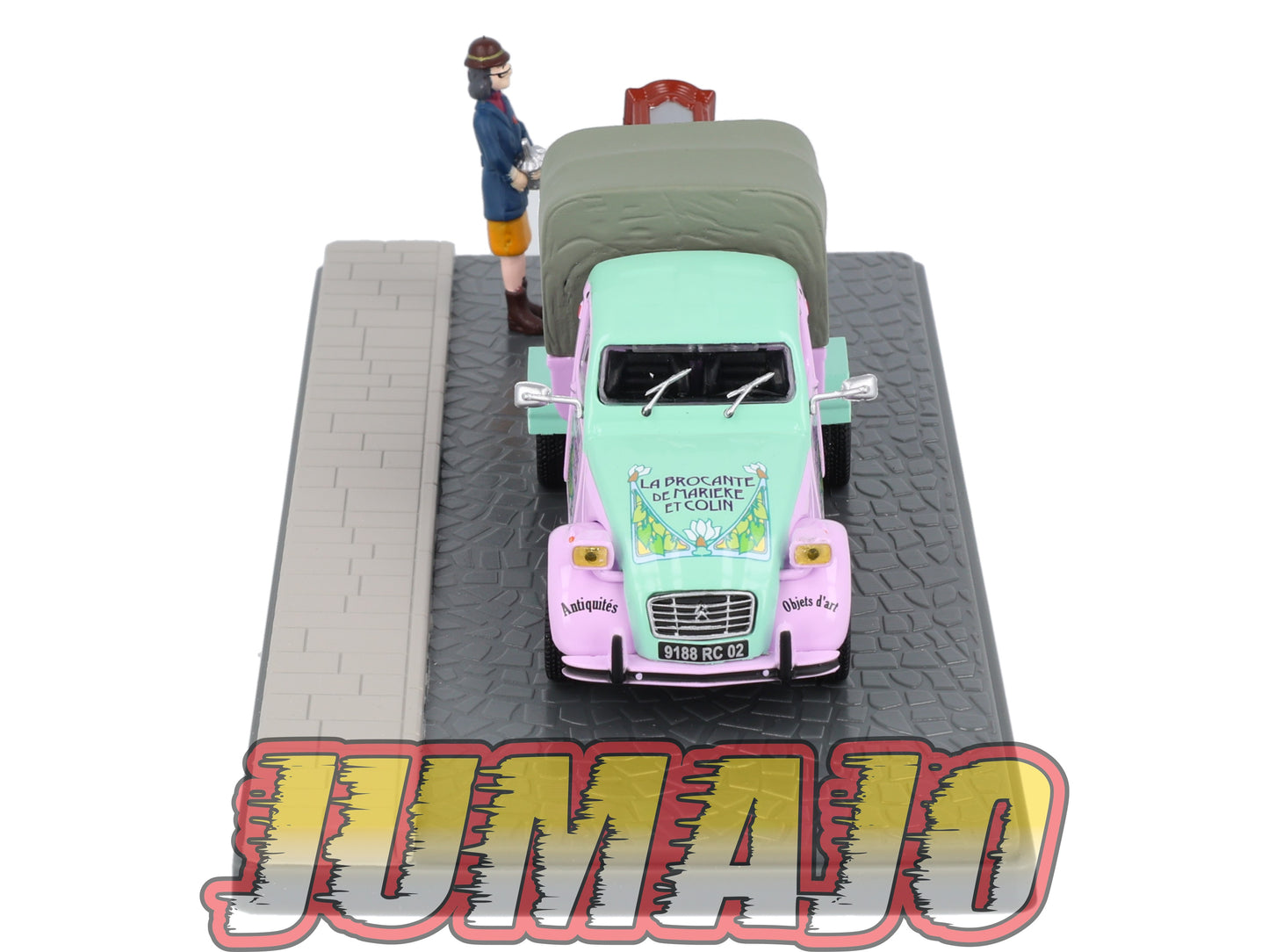 PU27 Voiture 1/43 ELIGOR Petits Utilitaires CITROEN 2CV Pick UP AKS 400 Brocanteur