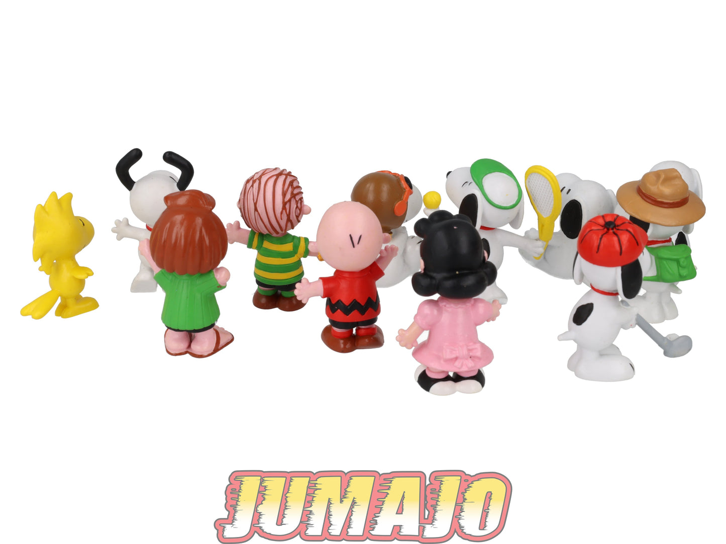 PVC22 Lot 12 figurines PVC MAIA & BORGES Snoopy Peanuts 6cm
