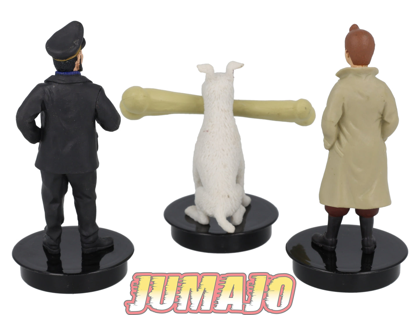 PVC23 Lot 3 figurines PVC Tintin, Tim und struppi, Kuifje Cinema PCO 9.5cm