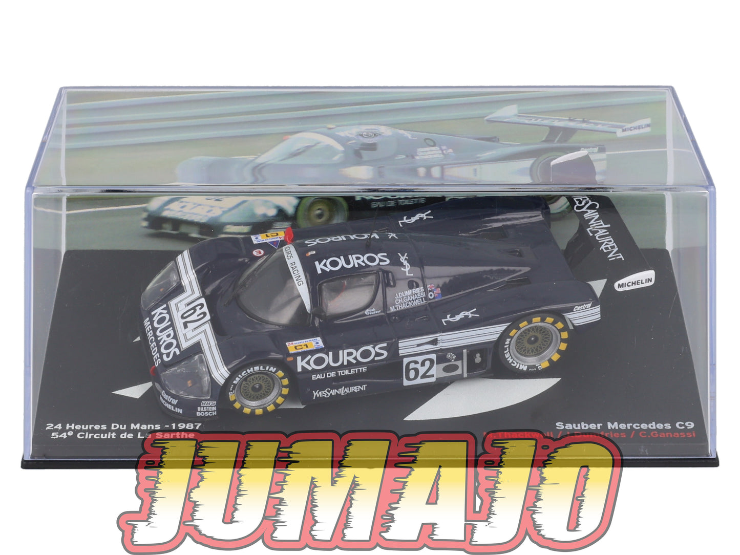 PVI18 1/43 IXO Altaya 24h du Mans : MERCEDES Sauber C9 1987 C.Thackwell #62