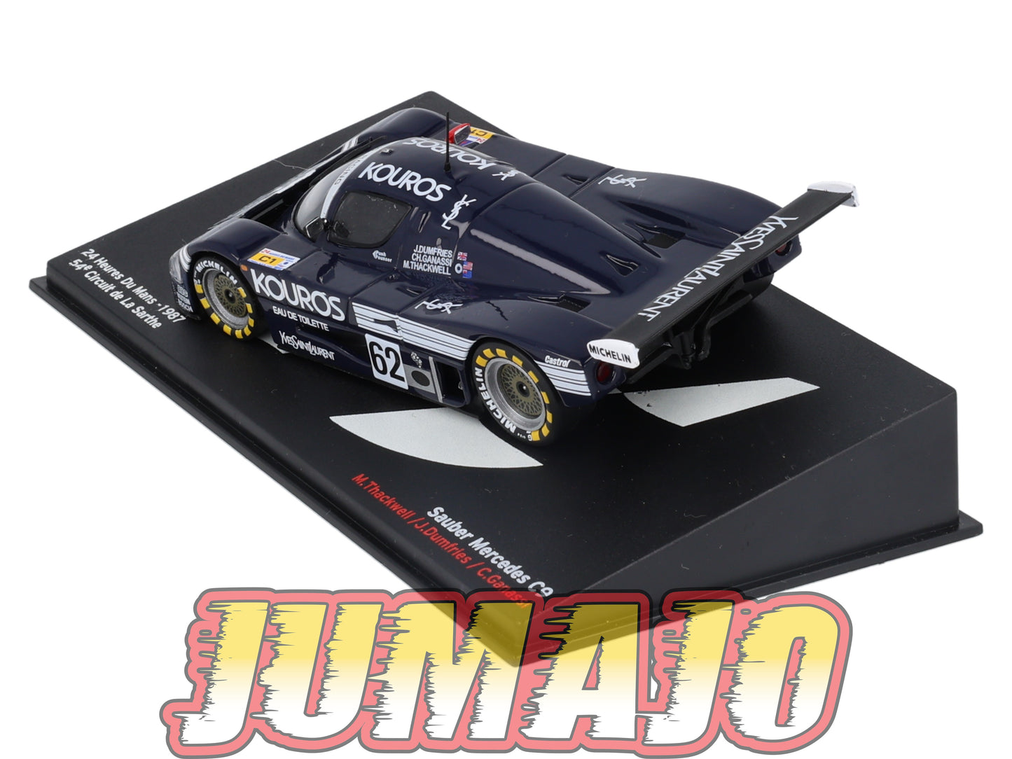 PVI18 1/43 IXO Altaya 24h du Mans : MERCEDES Sauber C9 1987 C.Thackwell #62